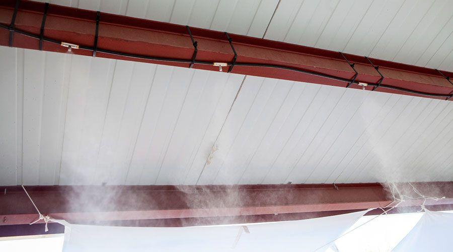 Nebulizadores del patio exterior
